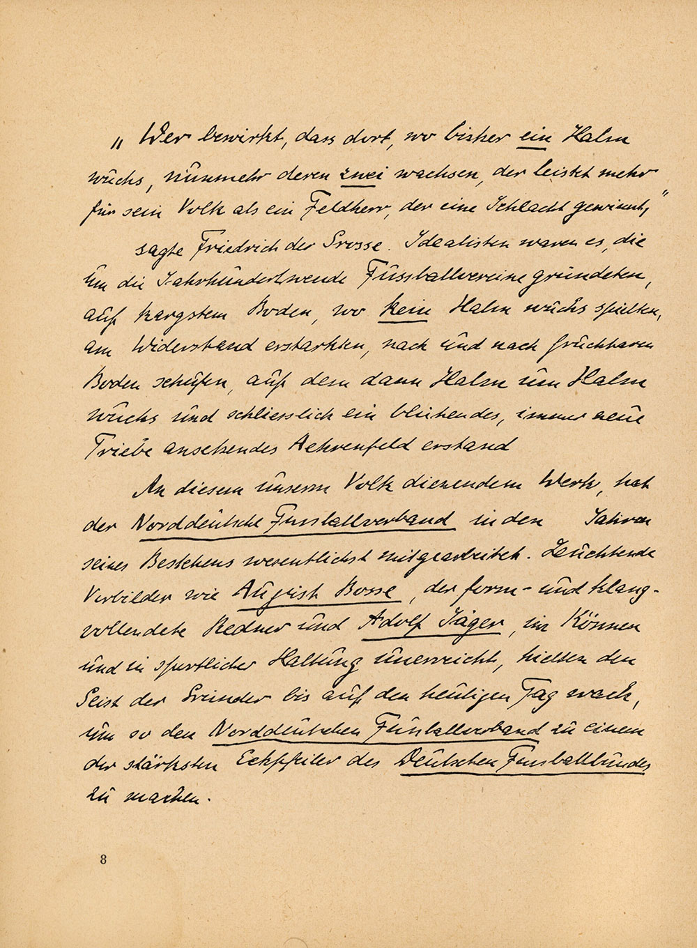 50 Jahre Norddeutscher Fußball-Verband NFV 1955;. Aus der Phönix-Chronik 1903 und der Festschrift von 1955