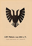 LBV Phönix Rundschreiben  August 1952