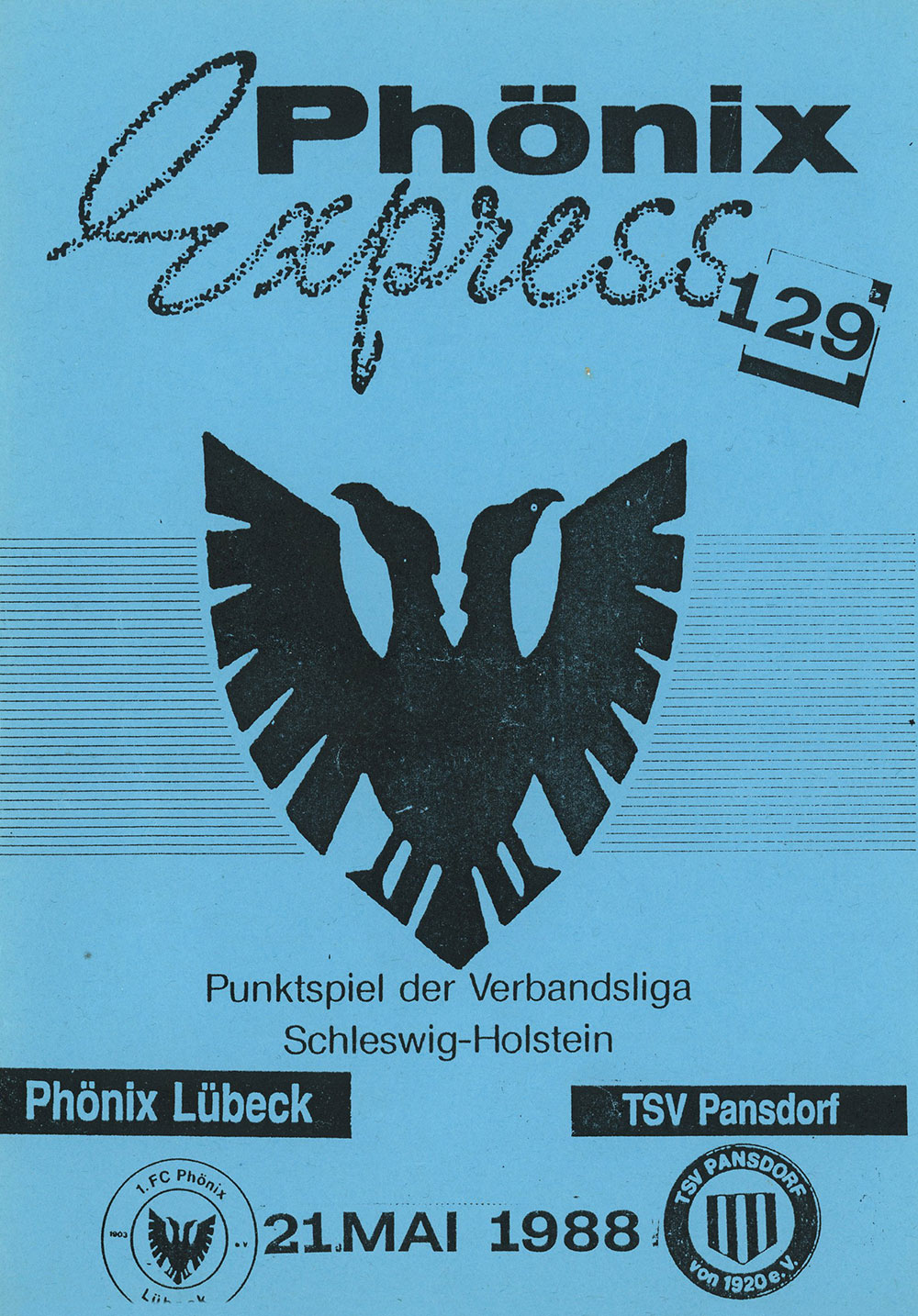 Phönix Express Nr. 129 vom 21.5.1988