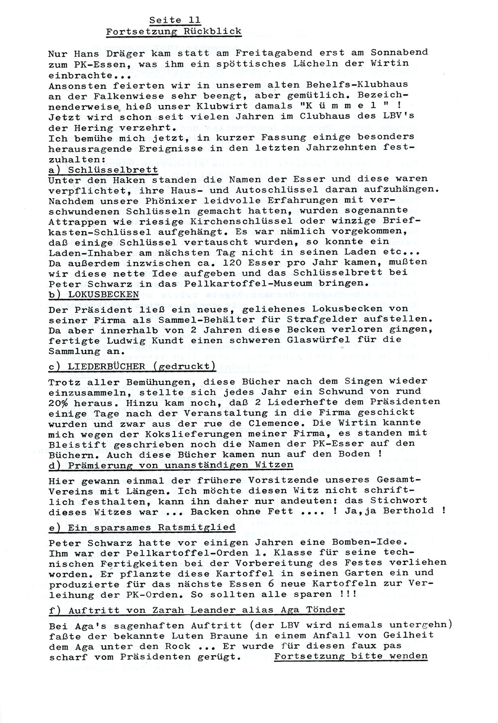 Sonderheft Pellkartoffelzeitung 35 Jahre Pellkartoffelessen 06-02-1993. Eine Festschrift.