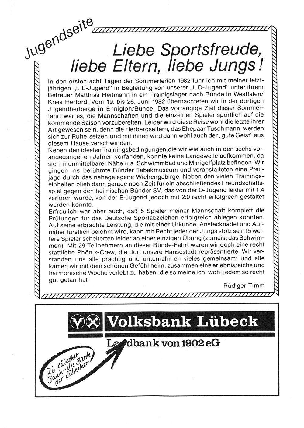 Der PHÖNIX EXPRESS, Heft 38, v. 14.8.1982
