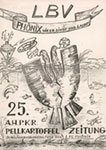 Pellkartoffelzeitung zum 25. Pellkartoffelessen 1983
