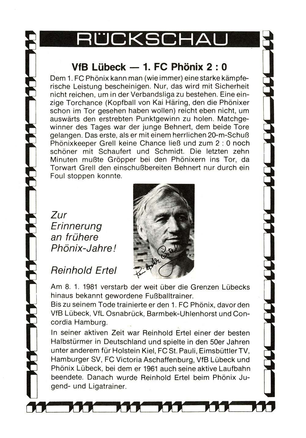 Der PHÖNIX Express v. 8.1.1984