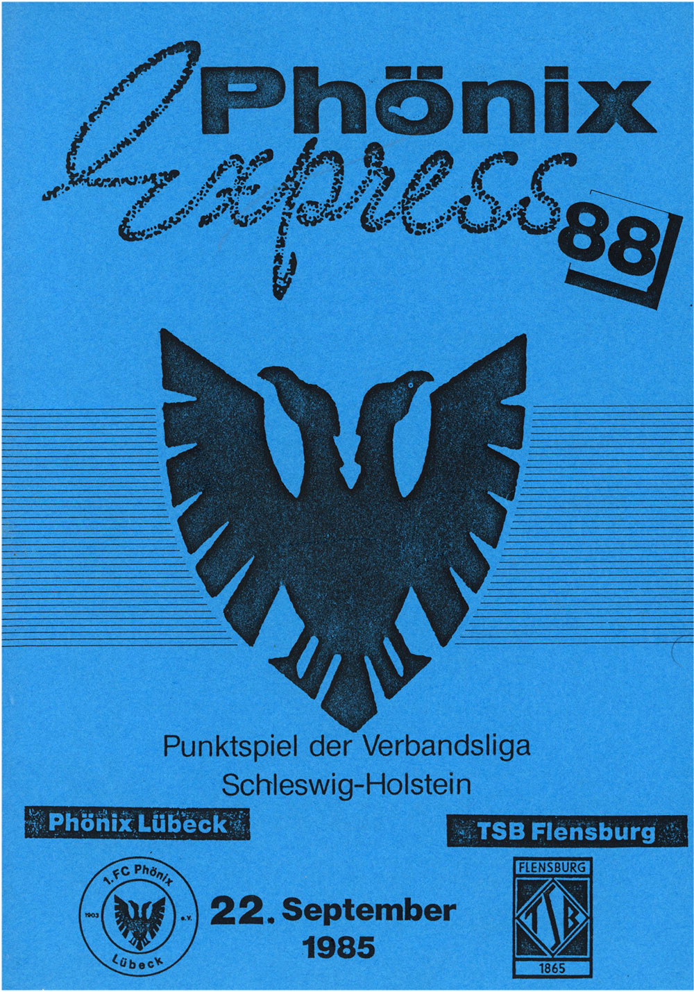 Der PHÖNIX Express v. 22.9.1985
