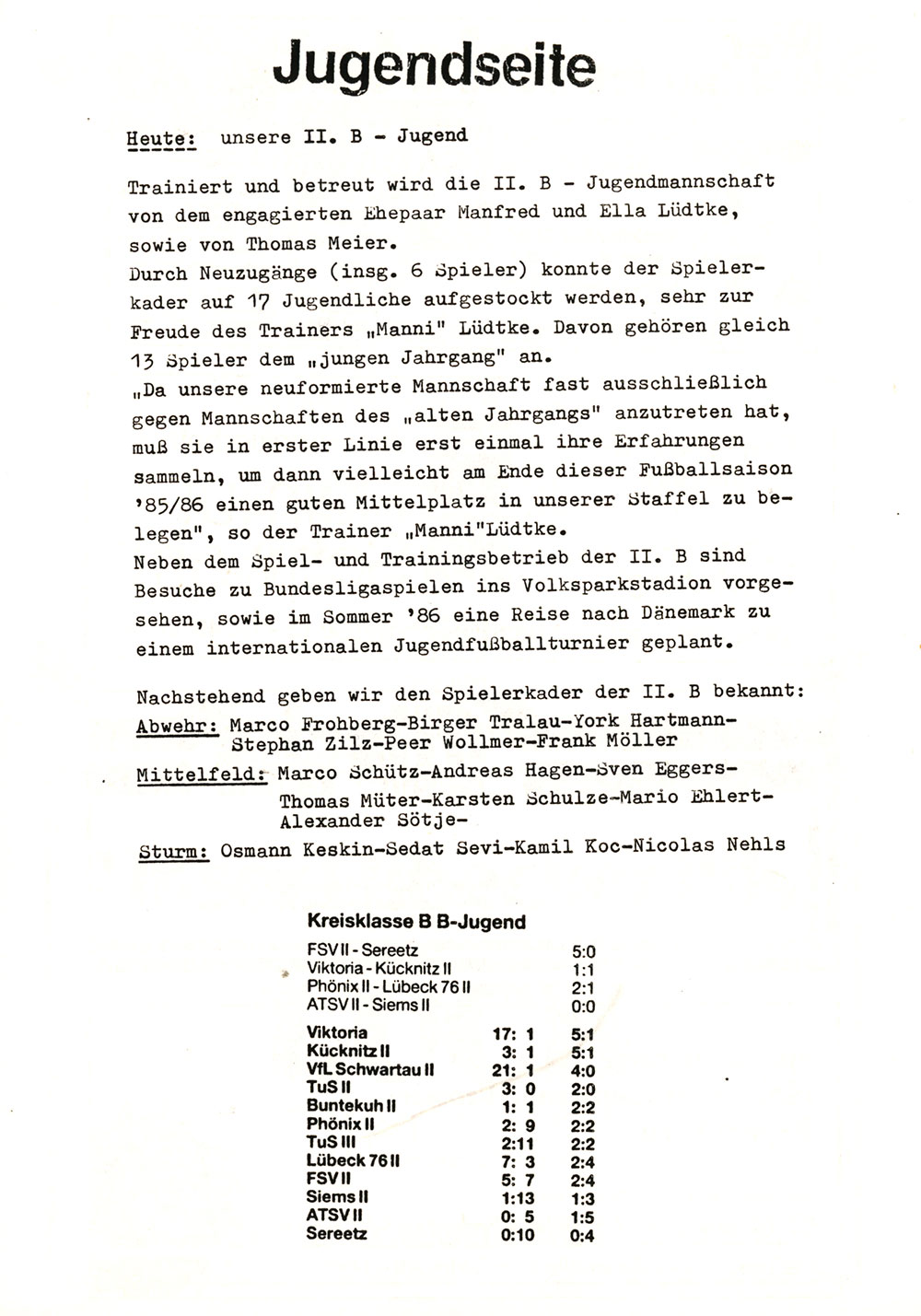 Der PHÖNIX Express v. 22.9.1985