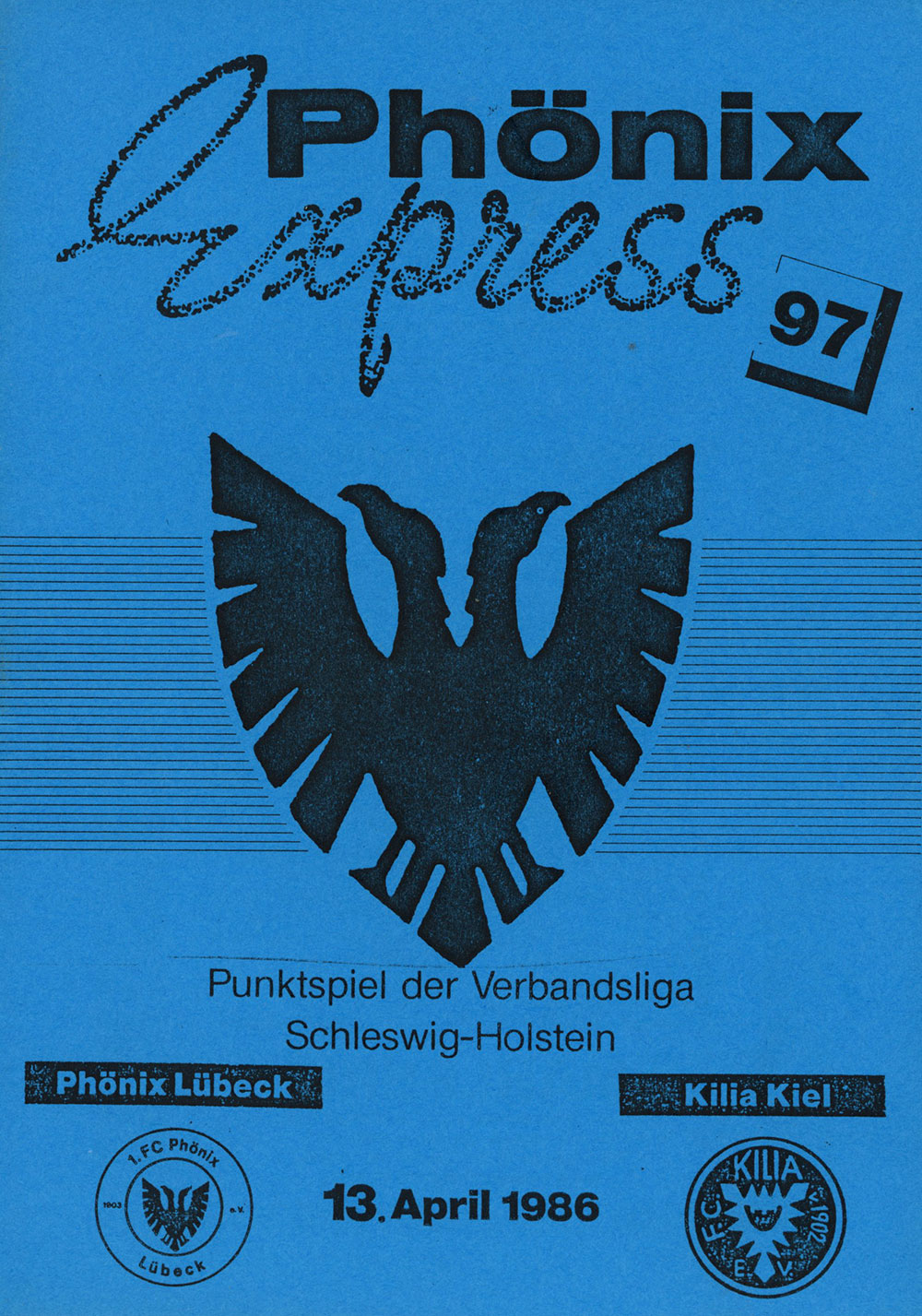 Der Phönix Express Ausgabe 97 vom 13. April 1986