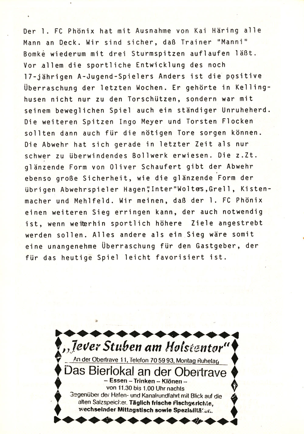 Der Phönix Express Ausgabe 97 vom 13. April 1986
