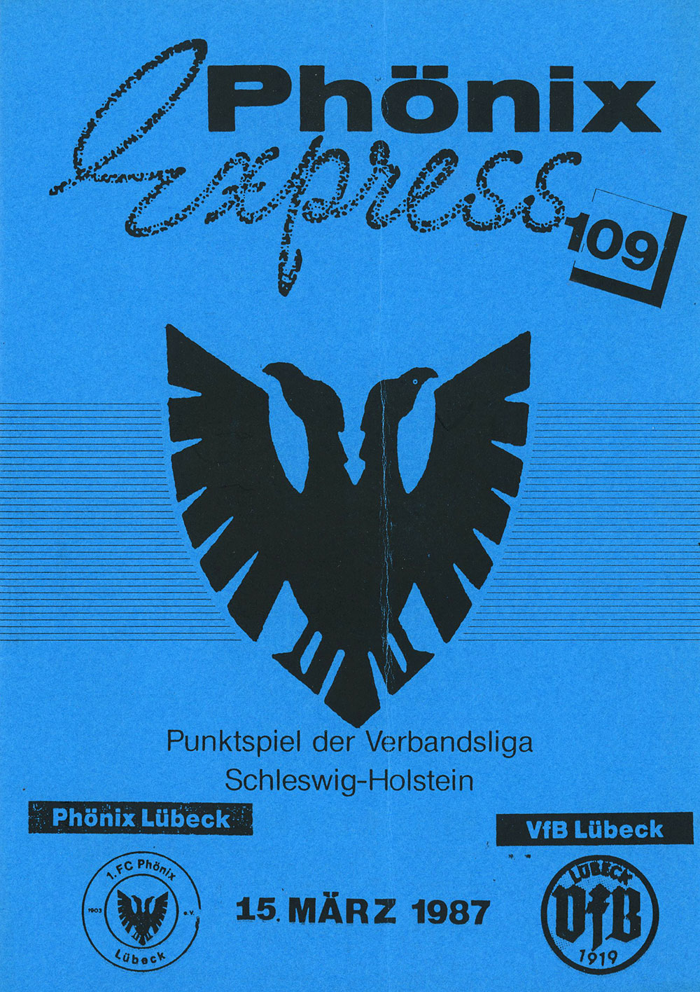 Der Phönix Express Ausgabe 109  vom 17. Mai 1987
