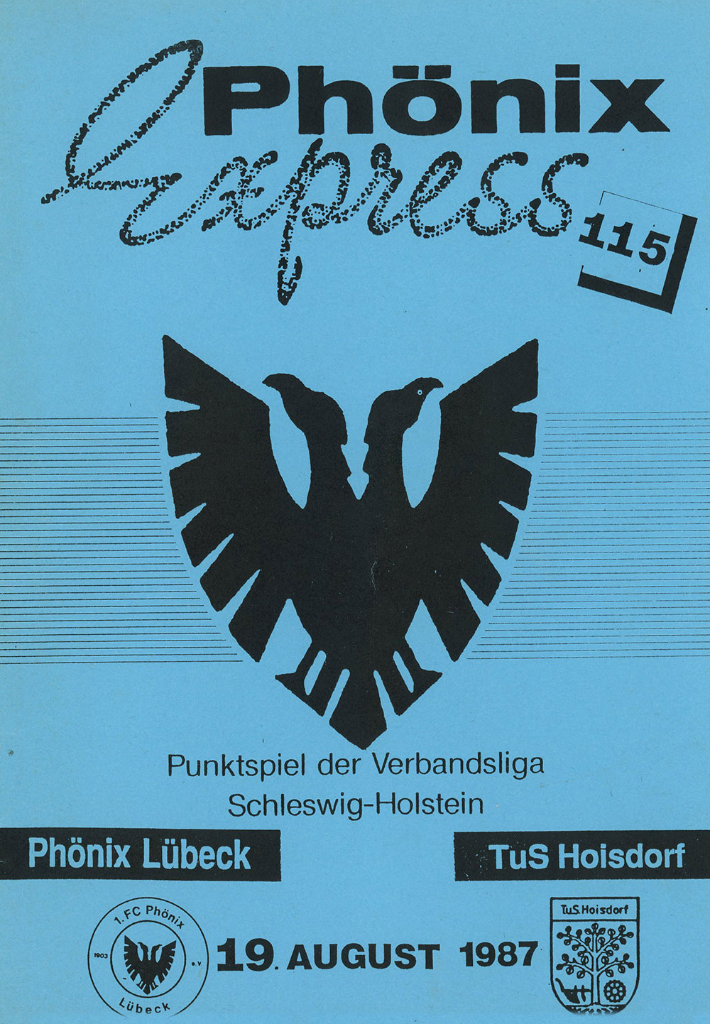 Der Phönix Express Ausgabe 109  vom 17. Mai 1987