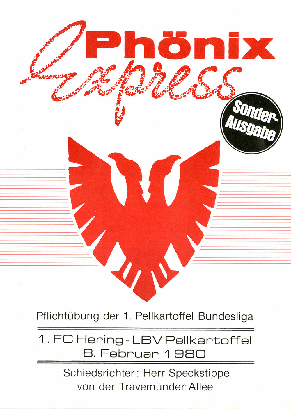 Der PHÖNIX EXPRESS, Sonderheft v. 8.2.1980