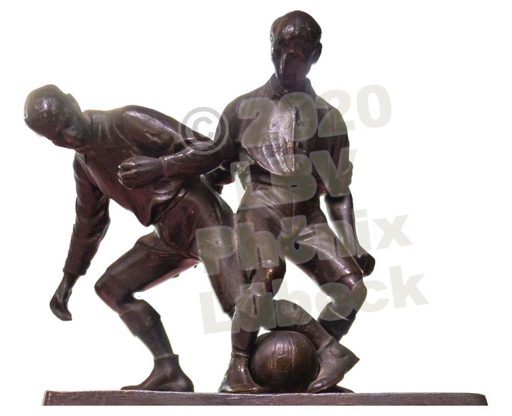 Der hölzerne Vereinspokal des LBC von 1903