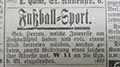 Gründungsannonce Generalanzeiger 1903